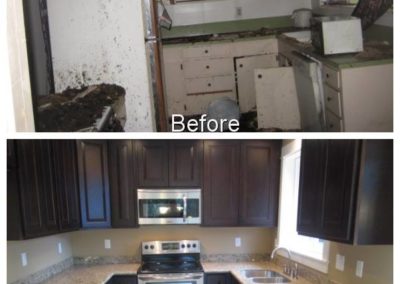 Small Kitchen Fire Damage